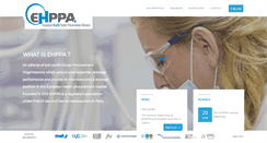 Desktop Screenshot of ehppa.com