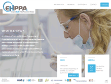 Tablet Screenshot of ehppa.com